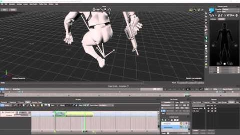 Part 97 - How to make a crouch cover Rifle left animation in MotionBuilder