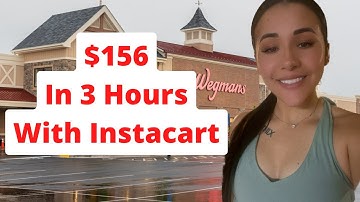 I Made $156 In 3 Hours With Instacart