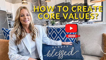 How To Create Core Values