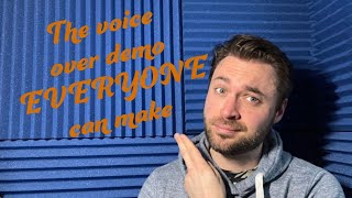 VOICEOVER TIPS | A voiceover demo everyone can make
