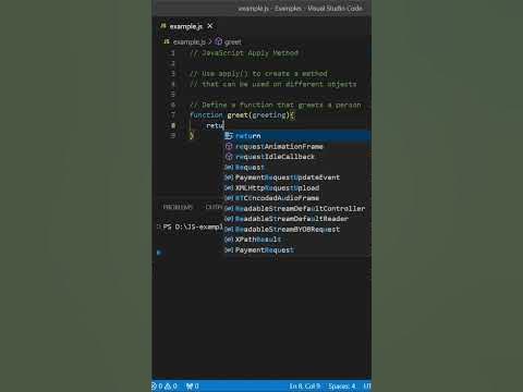 Creating Reusable Functions Using apply() in JavaScript - YouTube