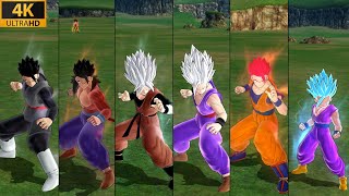 Dragon Ball Raging Blast 2 Mods - Gohan All Transformations 