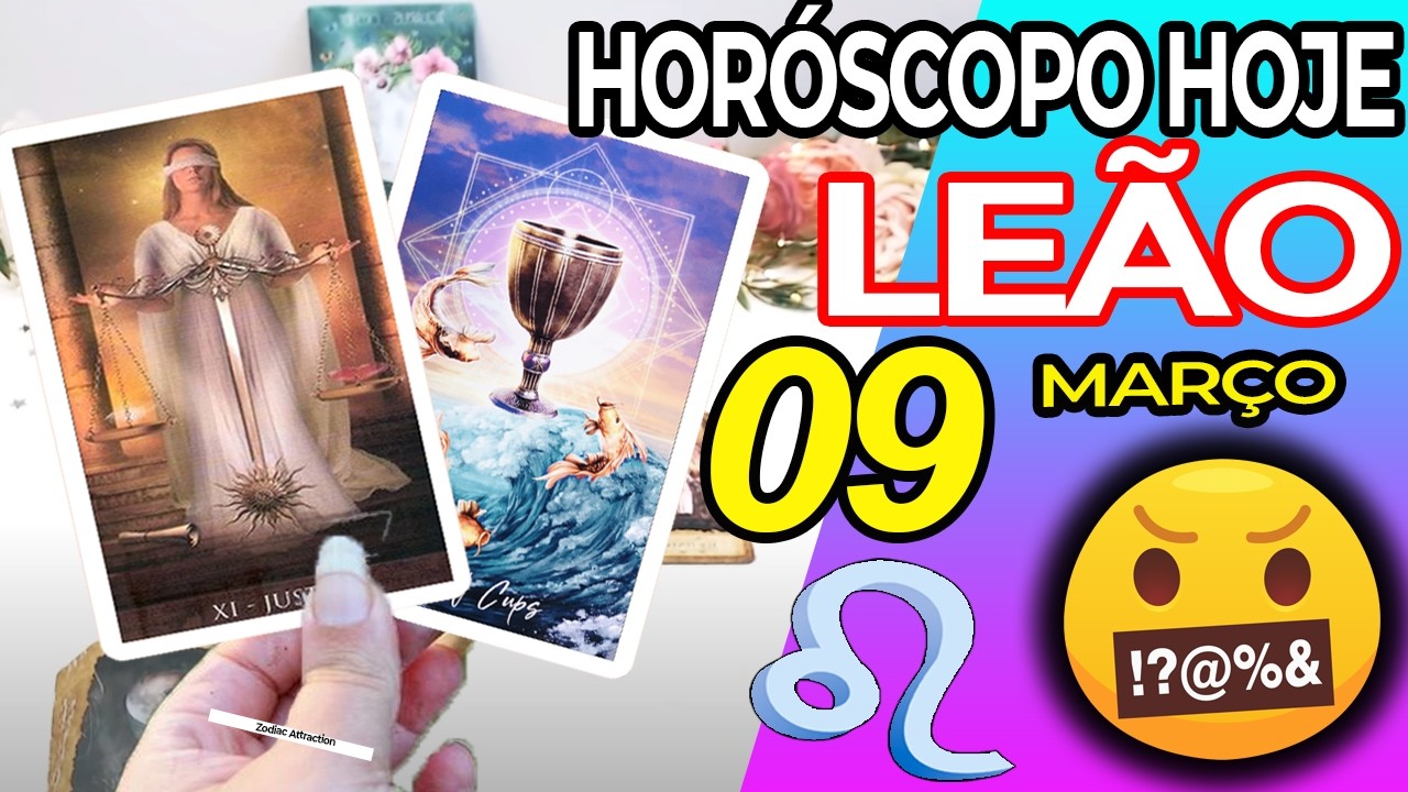 🆘URGENTE🆗QUE SURPRESA VOCÊ VAI TER🤬 Leão ♌ 9 Março 2026 | Horoscopo do dia de hoje ♌ Tarot Leão