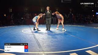 112 Lbs 7Th Place Elizabeth Duvall Texas Vs Hannah Hall Florida