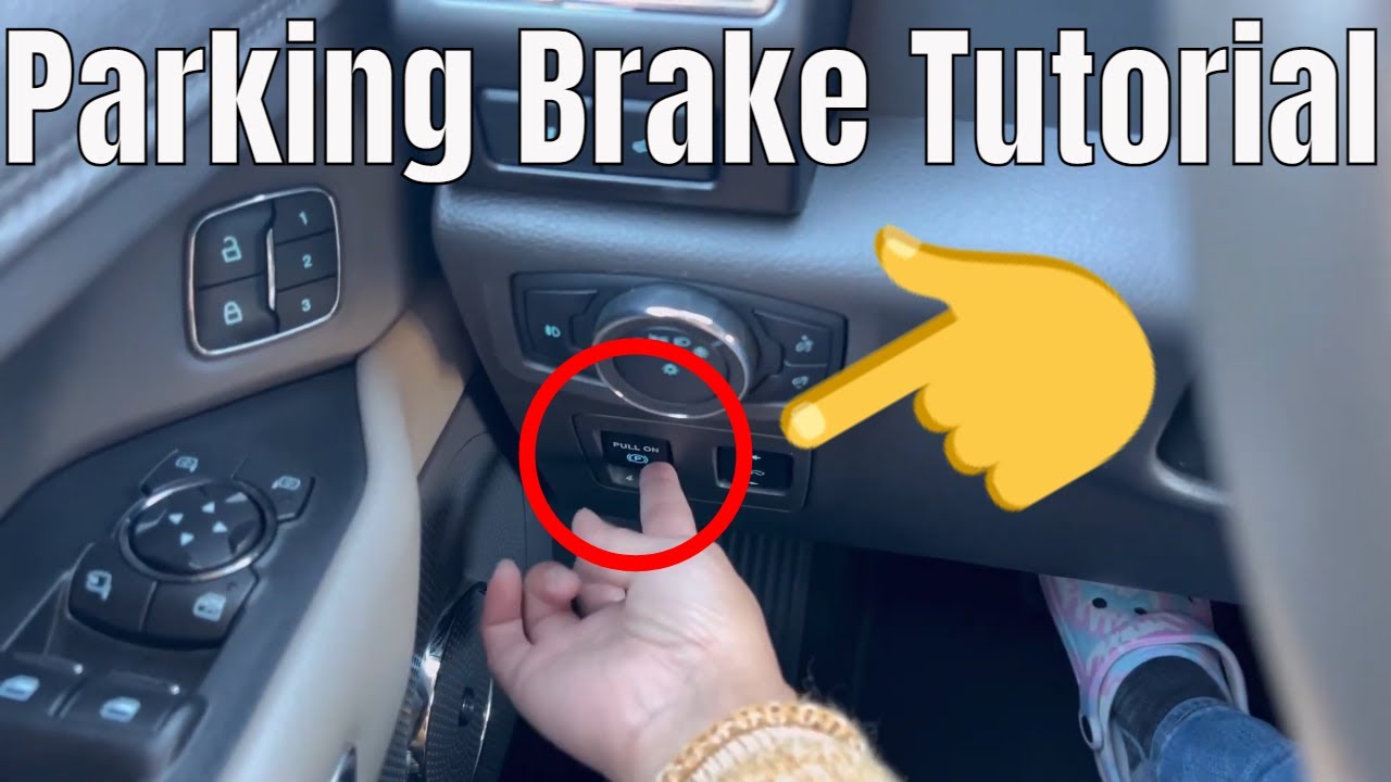 How to Turn off Parking Brake Ford Explorer 2022  