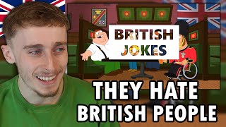 Brit Reacting to Family Guy Roasting British People😂