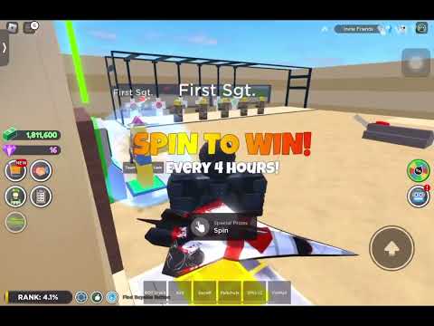 This Man is hacking. Everyone report him (Roblox, Military Tycoon)