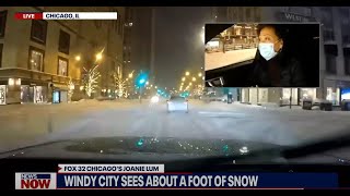 Almost a FOOT of Snow: Winter storm wreaking havoc across Chicago area