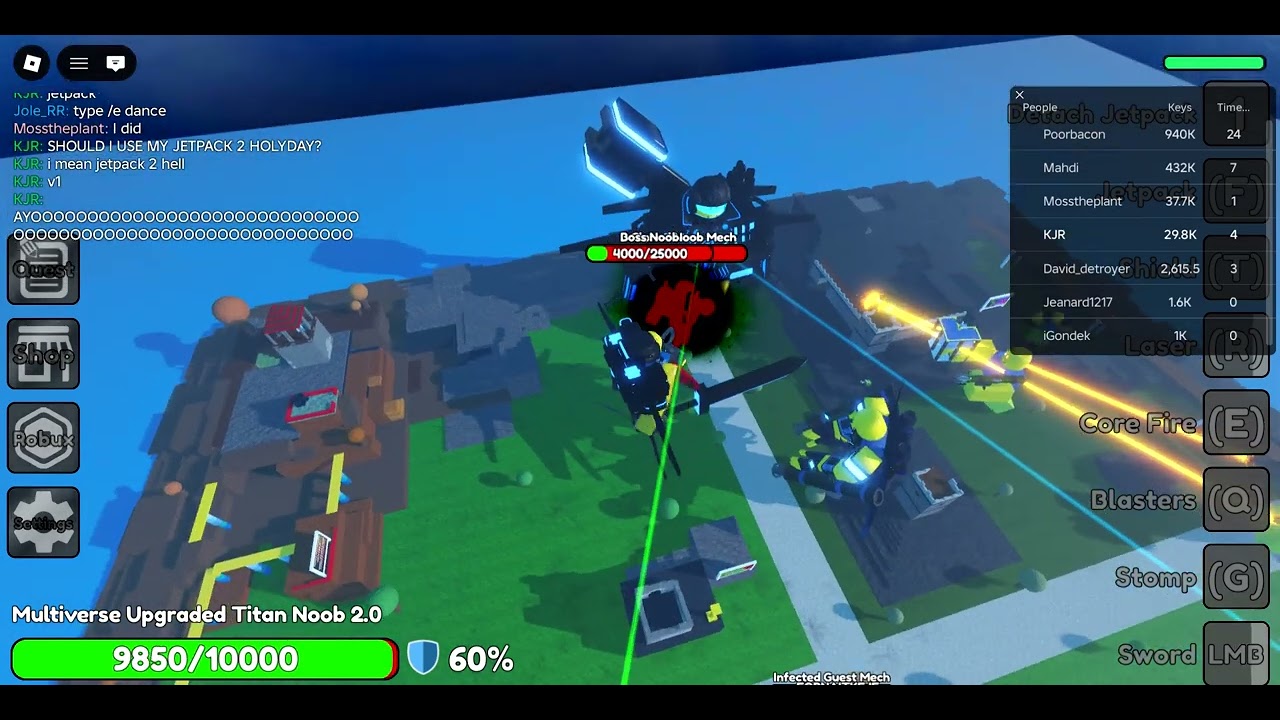 Noob Experiment Battlefront.