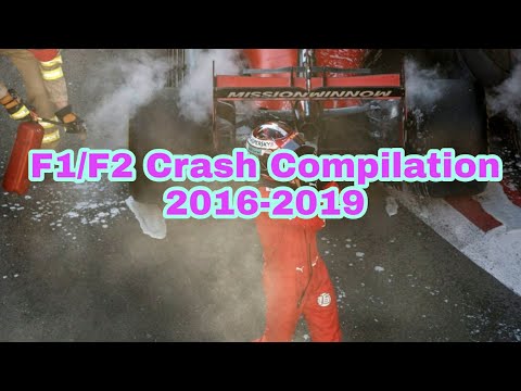 F1/F2 Baku (Azerbaijan) Crash Compilation 2016-2019