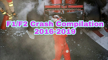 F1/F2 Baku (Azerbaijan) Crash Compilation 2016-2019