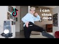 tiktoker learns tiktok dances for the first time...