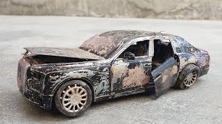 Restore Rolls Royce Phantom 4 - Restoration Abandoned Car Model - DIY Fixing