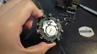 How to change battery and reset G-Shock Mudmaster GG-B100