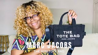 MARC JACOBS TOTE BAG UNBOXING/REVIEW 