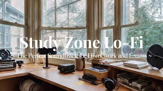 [1hour] Study Zone Lo-Fi - The Perfect Soundtrack for Homework and Exams