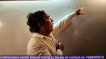 48.Indefinite integration| k.c sinha book ,ex:-19.6 | JEE mains and all board | By Sanjay Sir ,Barh.