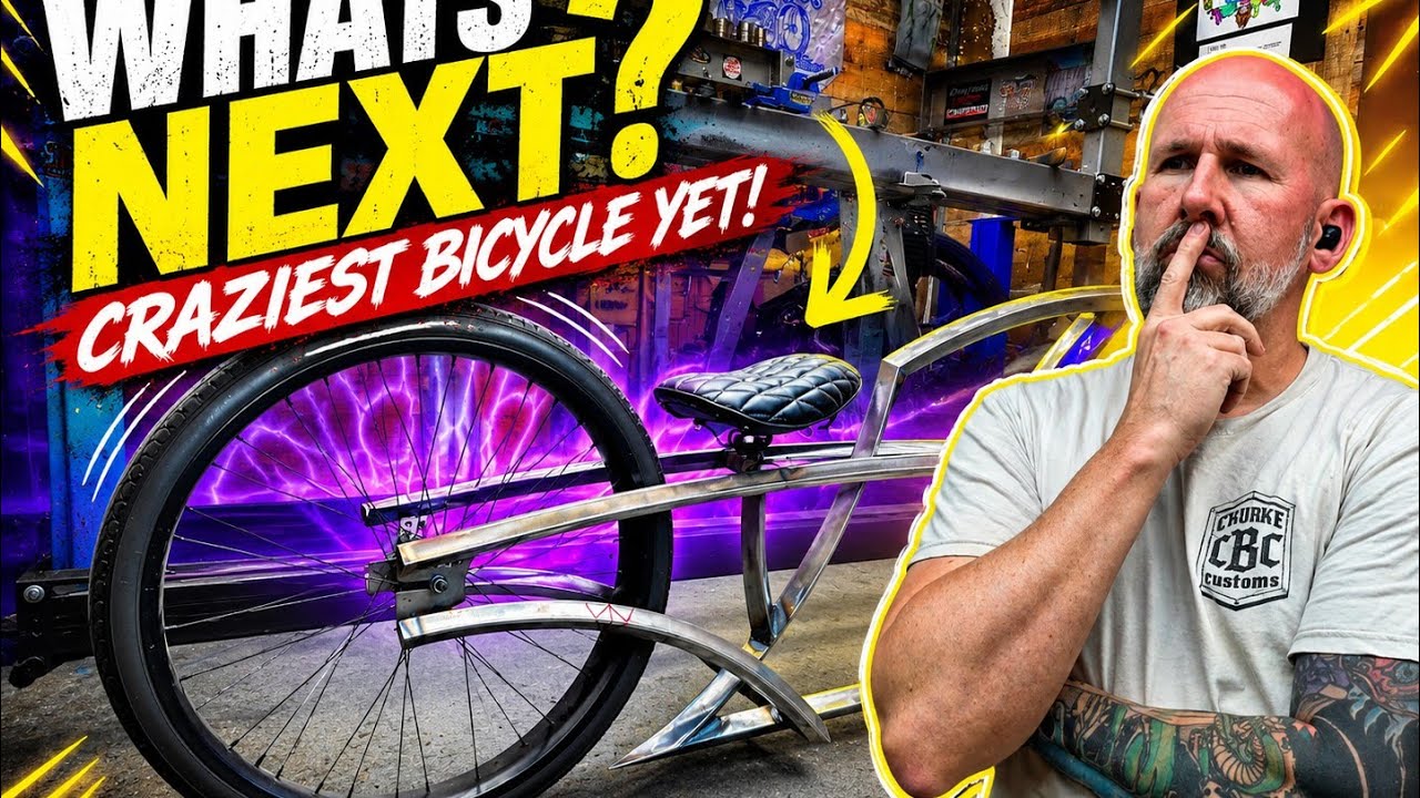 New Custom Bicycle Frame Made By Hand! - YouTube