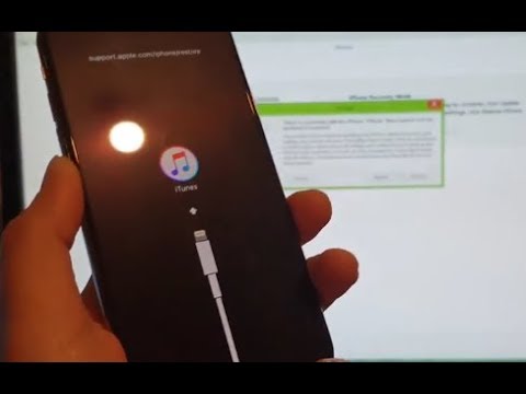 Iphone Xs How To Reboot Into Recovery Mode Youtube