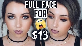 FULL FACE UNDER $13! TESTING $1 MAKEUP screenshot 1