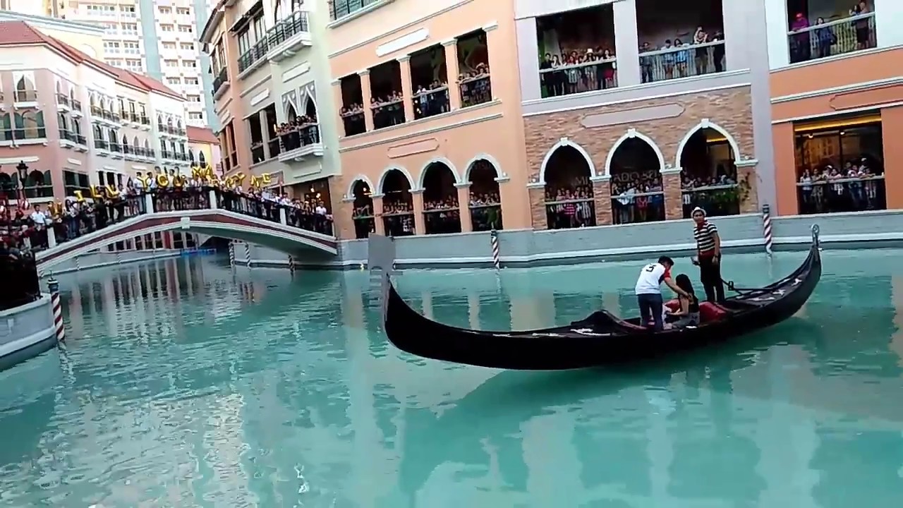 Wedding Proposal at Venice Grand Canal Mall Taguig Philippines