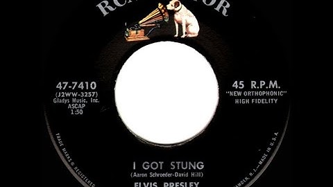 1958 HITS ARCHIVE: I Got Stung - Elvis Presley