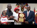 Capture de la vidéo Maestro Jean Rene Charles | Presentation Of Award And Plaque To | Bishop Luc Wilfrid Loriston