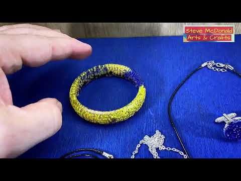 Making resin jewellery — Steve McDonald Crafts Limited