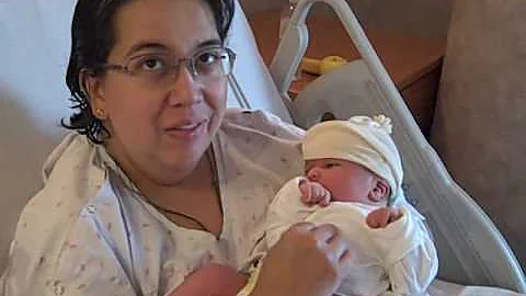 Corwin and Mommy at the hospital