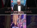 Donald Trump delivers statement after security incident