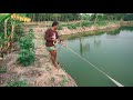 Traditional cast net fishing in Gilatala
