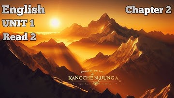 ﻿❇️✳️અંગ્રેજી યુનિટ ૧ વાંચો ૨ ||કાંચનજુંગા પર સૂર્યોદય || ✳️❇️ 📖📚✏️