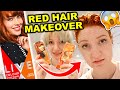 DYING MY HAIR RED!! MIXING SCHWARZKOPF LIVE AZTEC COPPER &amp; TANGERINE TWIST (going back to ginger!!)