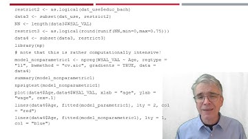 Metrics L10 3 mini on nonparametric regression