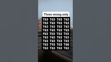 Three wrong only #brainteaser #find #search #shortvideo