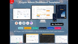 Bootstrap 5 Admin Dashboard Bitcoin Cryptocurrency Admin Template
