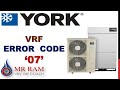 YORK VRF ALRAM CODE 07 (ENGLISH)