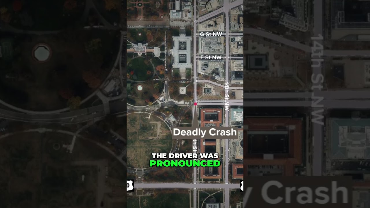 Breaking News:  Car Crashes into White House Security Barrier   Man Dead