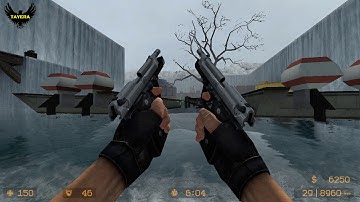 ZOMBIE ESCAPE ROUND ON COUNTER-STRIKE: SOURCE, map: ze_icecap CSS