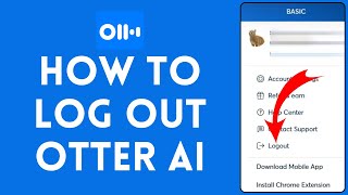 how to logout otter ai (2024) | sign out otter ai