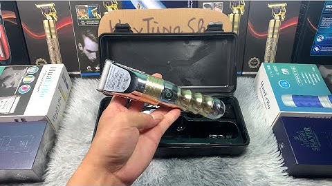 Tông Cắt Tóc Chuyên Nghiệp Huber B60 Pin 5000Mah Siêu Trâu Cắt Liên Tục 7-8 Tiếng ,Có Chế Độ TurBo