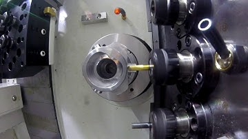 QuickTECH i-60 Ultimate Turn/Mill Center Parts Demo 2 at PMTS 2017