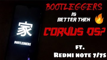 Bootleggers ROM - installation and review ft. Redmi note 7/7s