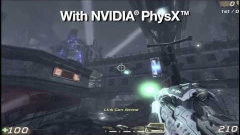 CUDA Enabled PhysX Application: UT3 PhysX Mod