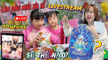Lần Đầu Hà Hà Hí Cùng Mint Vy Livestream Tại Youtube Vật Lộn Tìm Ra Người Chiến Thắng Trúng Quà
