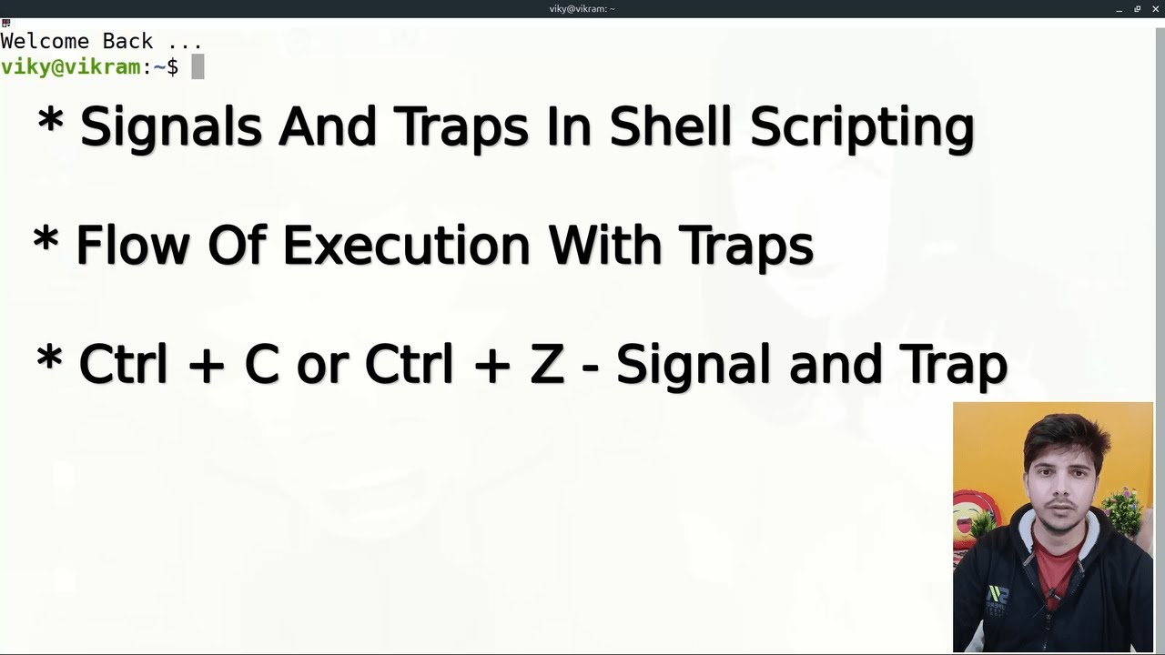 Signals And Traps In Shell Scripting | Trap Command | Ctrl + C On A Shell Script | Trap Handlers