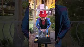Magic Trick In Las Vegas Magician Breaks A Wine Gl With His Voice How Did He Do It?