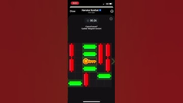 Hamster Kombat Mini Game Puzzle Solved 12 August #hamsterkombat #hamsterkombatminigame #puzzle #game