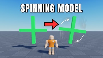 How To Make A Spinning Model | Roblox Studio Guide