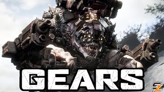 Gears of War Story Lore - All LOCUST BRUMAKS Cutscenes So Far! (Gears Cutscenes Movie)